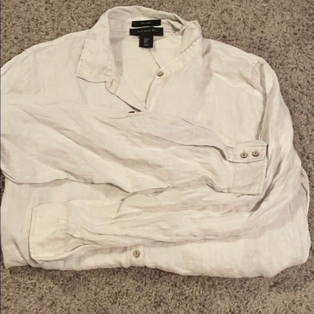 Tan Tunic Blouse